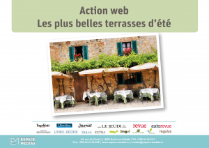 Publicité web terrasse